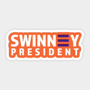 Swinney For President Sticker